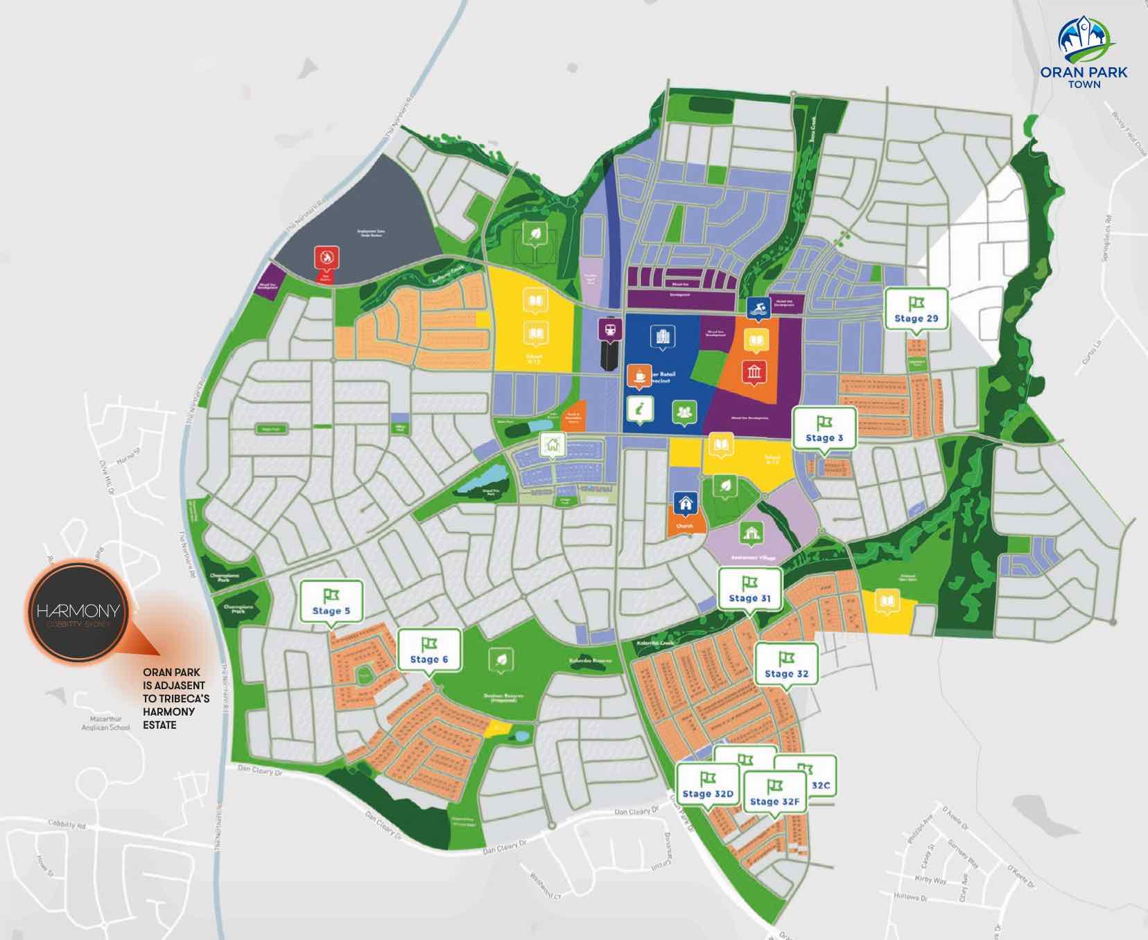 [Land for Sale] Oran Park Town Estate, Oran Park OpenLot